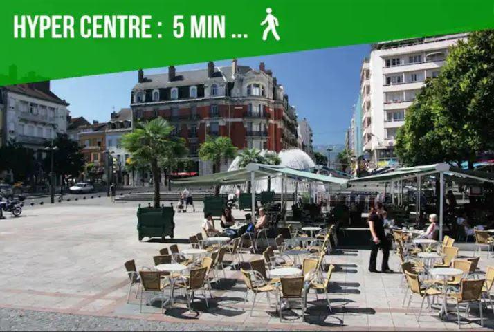 La Dolce Vita -T2 52M2- Dernier Etage- Terrasse-Parking-Wifi Fibre Apartamento Tarbes Exterior foto